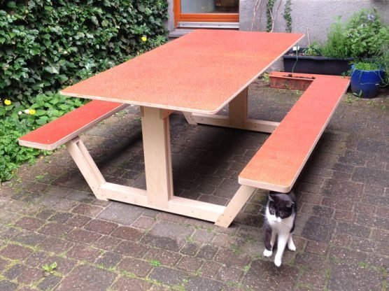 Picknicktafel-Ordesa-zelf maken