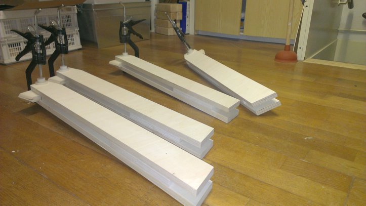 Zelfbouw tafel Teruel: maken