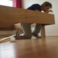 Zelfbouw tweepersoonsbed-Azobe-Arvid