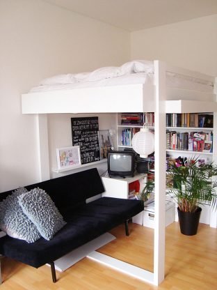 Tweepersoons hoogslaper 'Ana' door Corianne