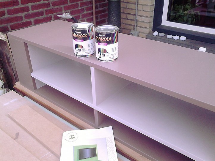 TV meubel Penelope gemaakt door Frank