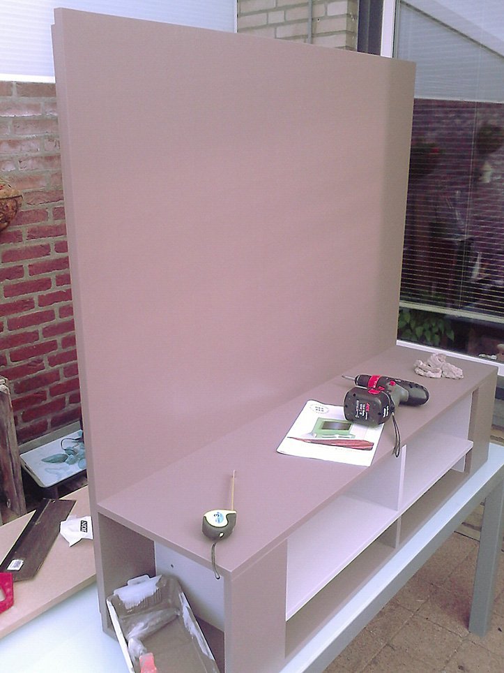 TV meubel Penelope gemaakt door Frank