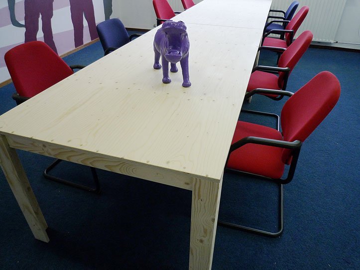 Zelfbouw tafel Cuco maken