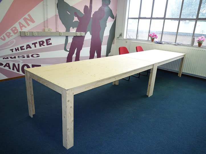 Zelfbouw tafel Cuco maken