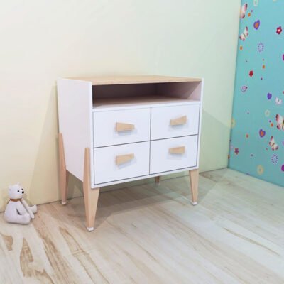 kinderkamer meubels zelf maken commode kast ledikant tekening