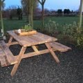 Zelfbouw Picknicktafel Nevada maken