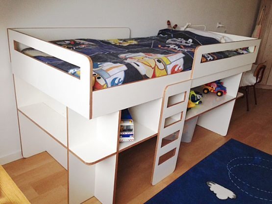 halfhoogslaper zelf bouwen met werktekening door pieter