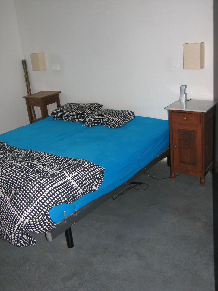 Bed Azobe zelf maken, oude situatie