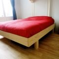 Tweepersoonsbed Azobe door Kathleen