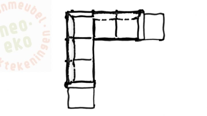 DIY Lounge sofa YelmoXL, Sketch, Design Neo-Eko-01-02