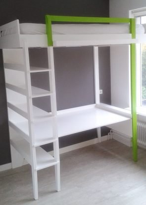Hoogslaper met buro zelf maken