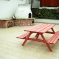 Zelfbouw picknicktafel door Jan K