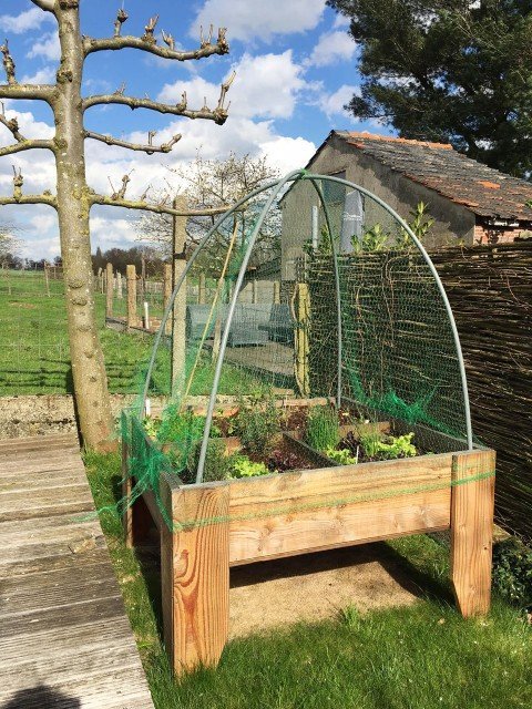 Moestuintafel Huerta met opbouw