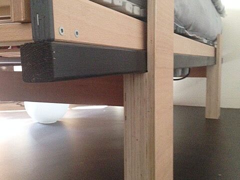 Bed -twijfelaar- gemaakt door Theo