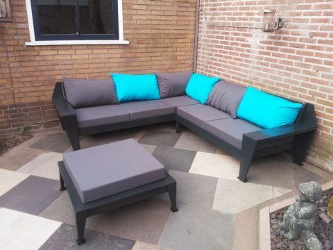 Lounge hoekbank YelmoXL gemaakt door Bert