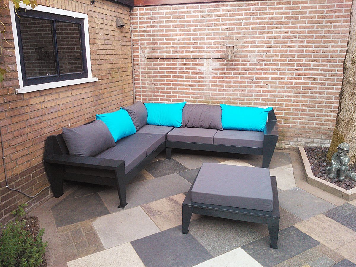 Lounge hoekbank YelmoXL gemaakt door Bert