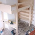 Hoogslaper zelfbouw door Edzer, berken multiplex