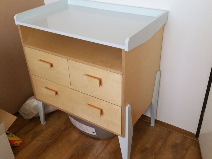 Zelfbouw commode Leon gemaakt door Henk