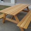 Zelfbouw picknicktafel Nevada door Ben