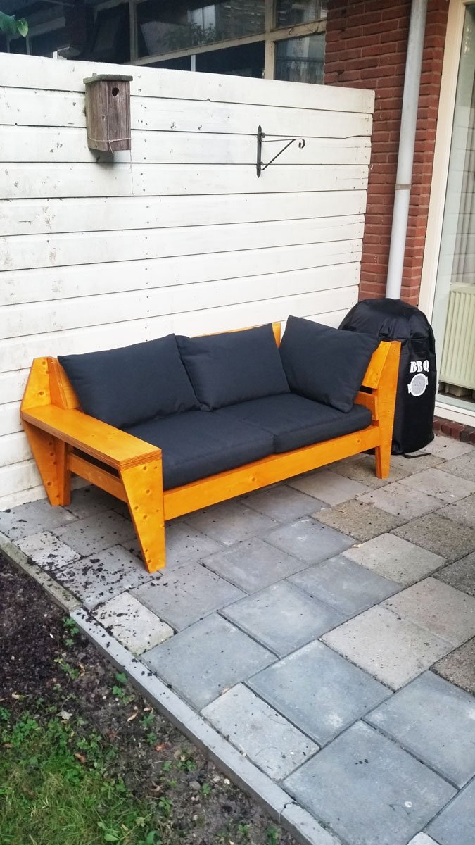 Zelf maken: loungebank YelmoXL door Karin
