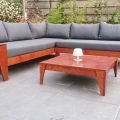 Zelfbouw loungeset YelmoXL in mahonie plaatmateriaal door Paul