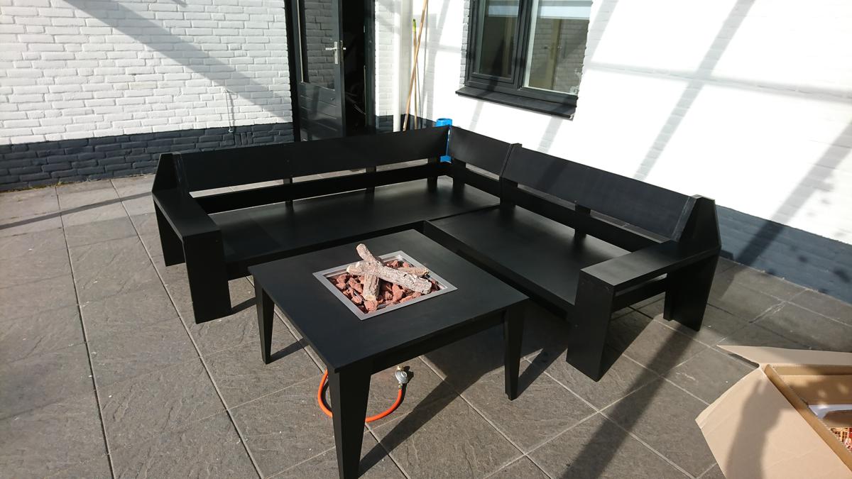 Loungebank maken: YelmoXL aangepast door Ben