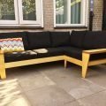 Loungebank maken: YelmoXL gebouwd door Ton