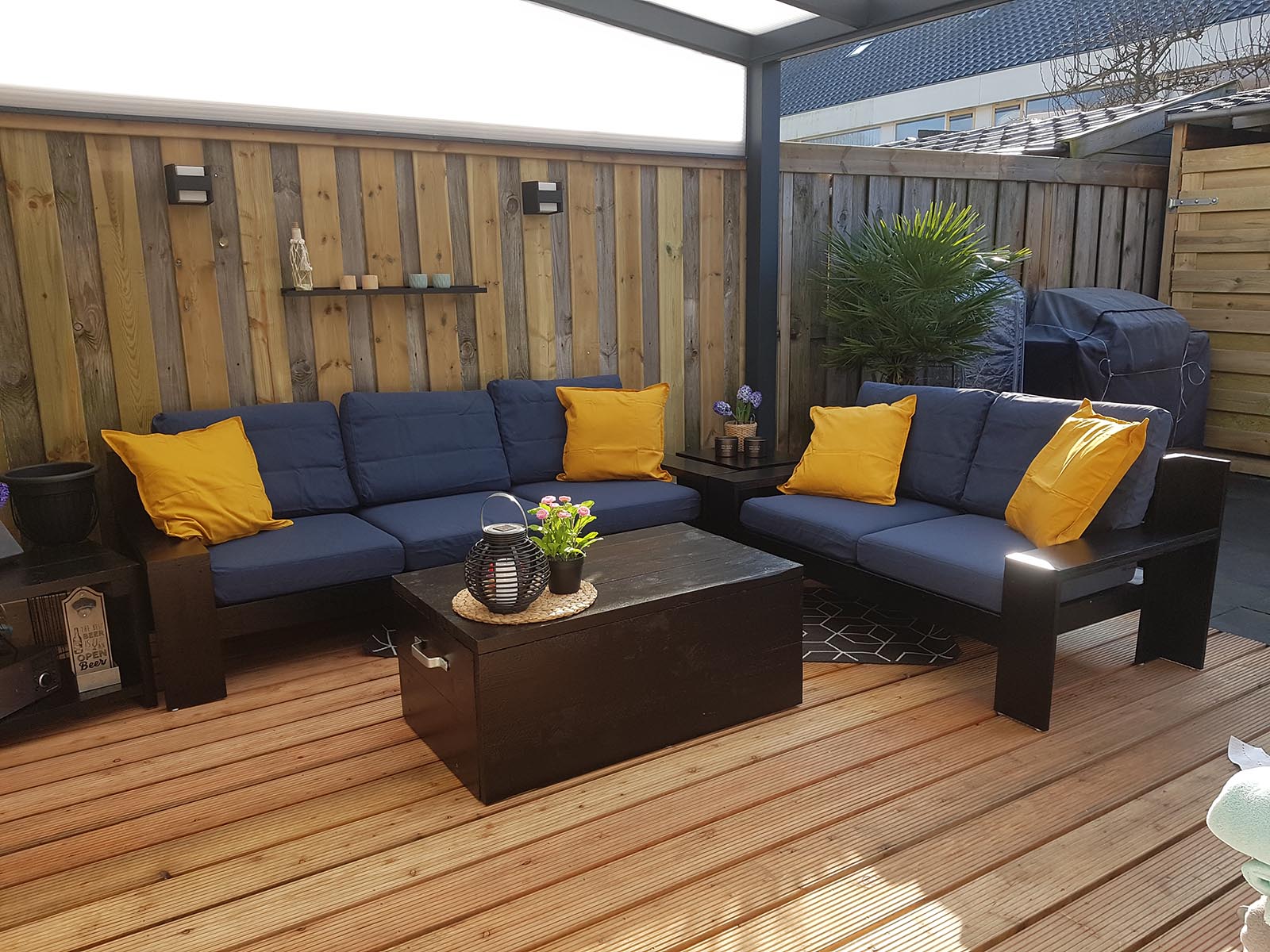 Zelf Loungebank bouwen: YelmoXL door Fokelien