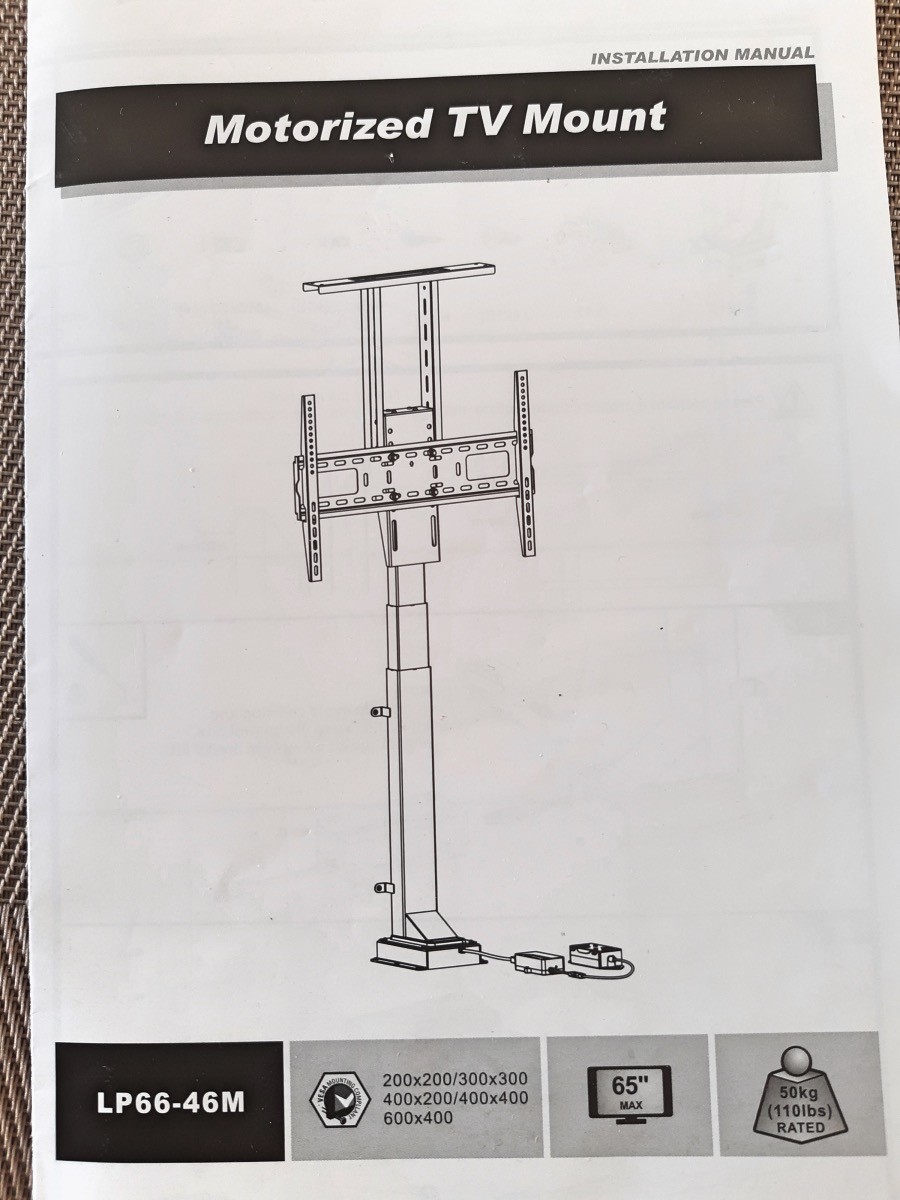 Zelfbouw tv-meubel met tv-lift