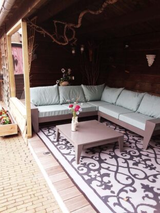 Loungebank maken: YelmoXL gebouwd door Coby en Gerard
