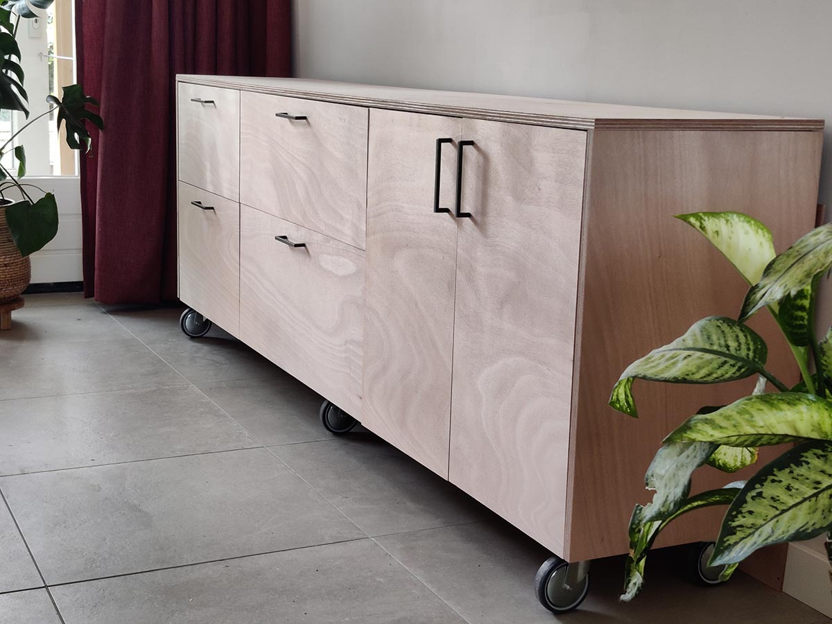 Zelfbouw dressoir Amado (Neo-Eko) door Martijn