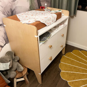kinderkamer commode Nicole door Victor vierkant
