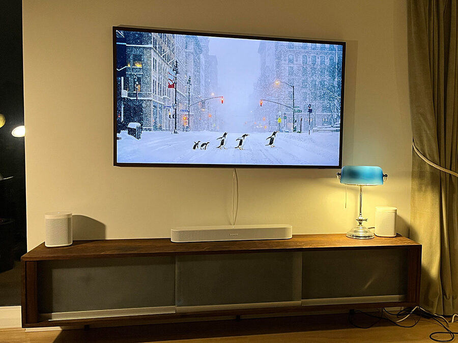 Zelfbouw tv-meubel Arturo XL door Michel klaar!